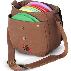 Disc Golf Bag |Frisbee Golf Bag |Easy to Carry | Lightweight Fits Up to 10 Discs